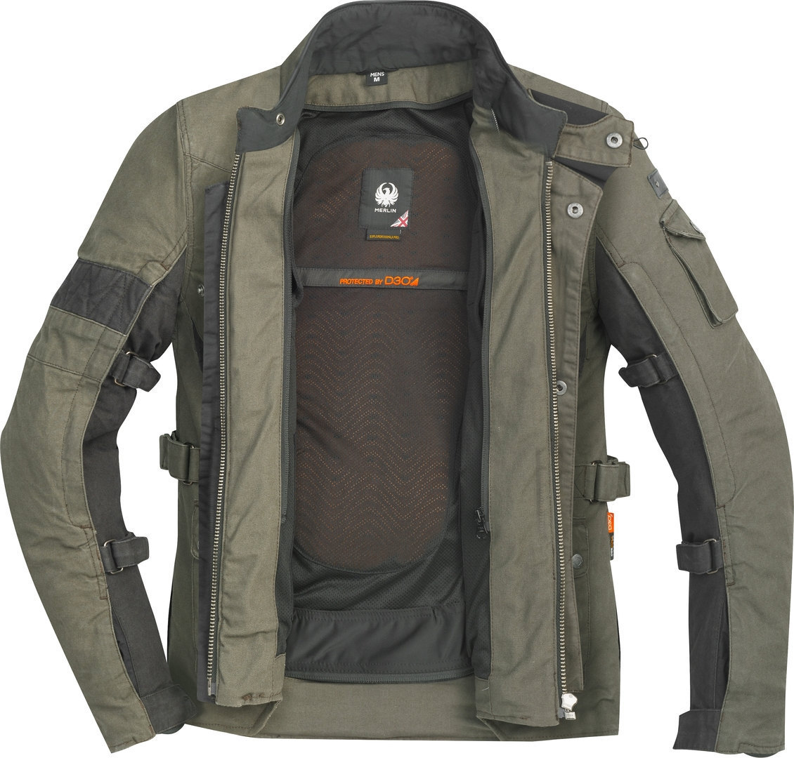 Merlin Mahala Pro D3O Explorer Мотоциклетная текстильная куртка