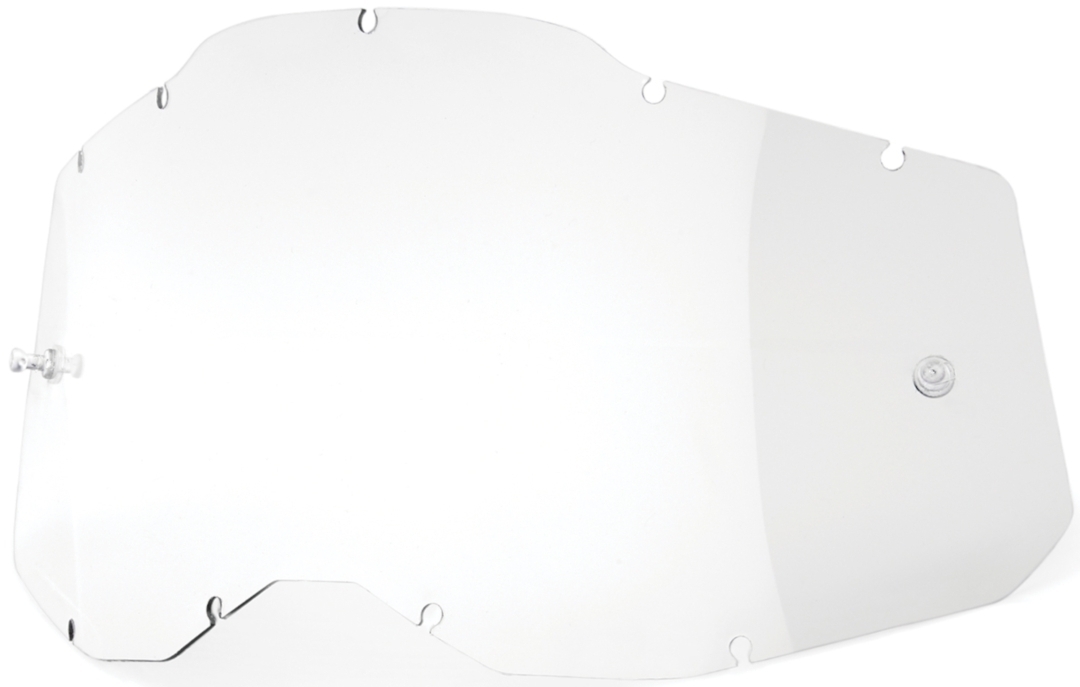 100% Racecraft II/Accuri II/Strata II Replacemant Lens, clear, clear, Size One Size