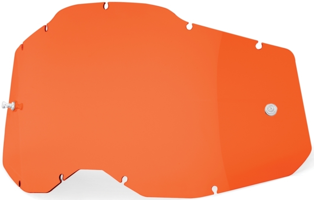 Image of 100% Racecraft II/Accuri II/Strata II Lente di ricambio, arancione