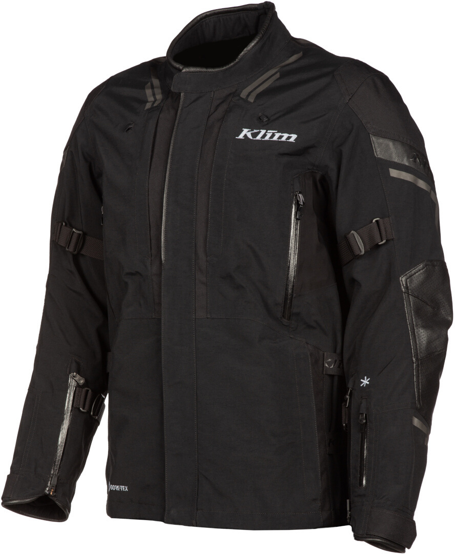 Klim Latitude Motorfiets textiel jas, zwart, afmeting S