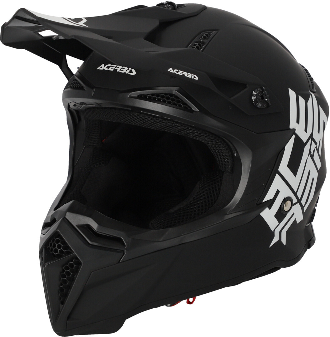 Image of Acerbis Profile 5 Casco Motocross, nero, dimensione 2XL