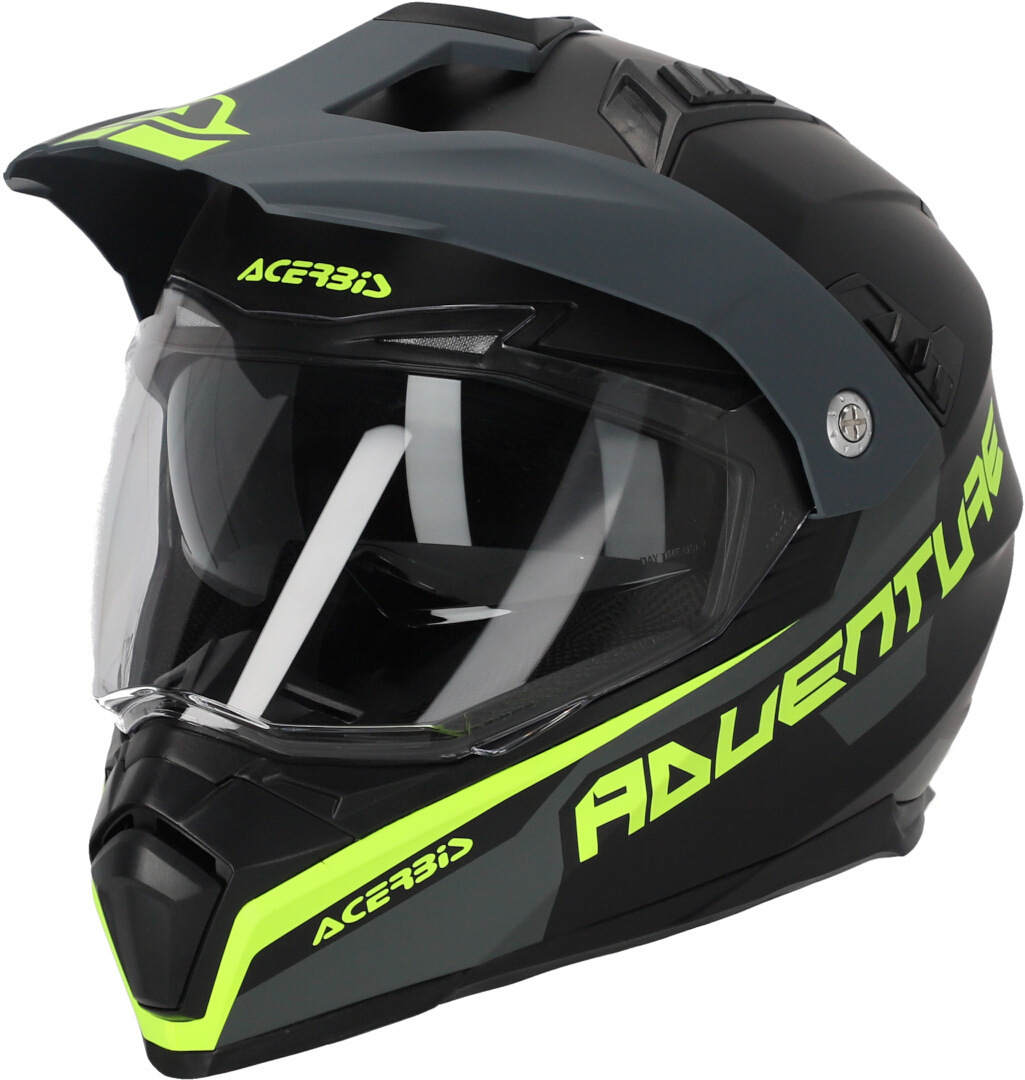 Acerbis Flip FS-606 2023 Motocross Helmet, black-grey, Size XS, black-grey, Size XS