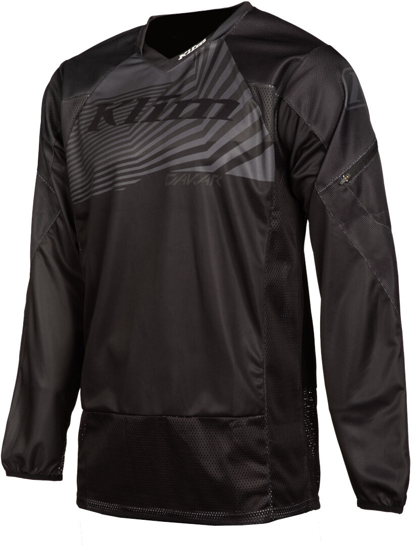 Klim Dakar 2023 Motocross Jersey, black-grey, Size S, black-grey, Size S