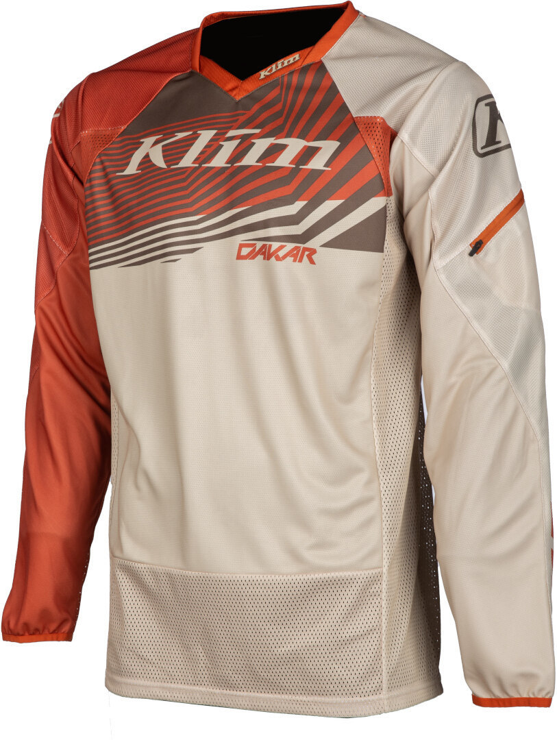 Klim Dakar 2023 Motocross Jersey, brown, Size S, brown, Size S