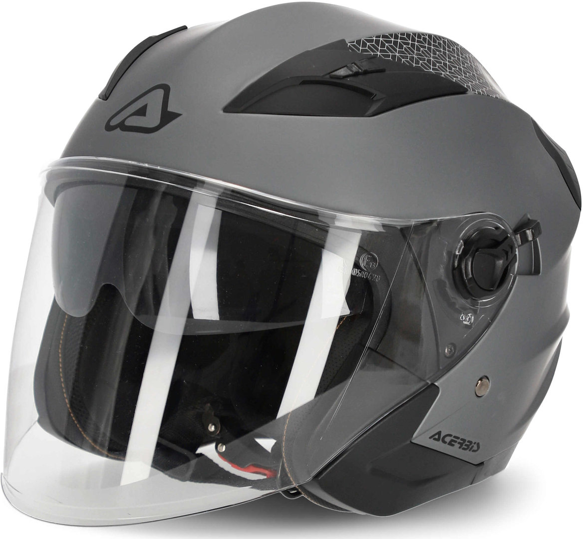 Acerbis Firstway 2.0 Jet Helmet, grey, Size S, grey, Size S