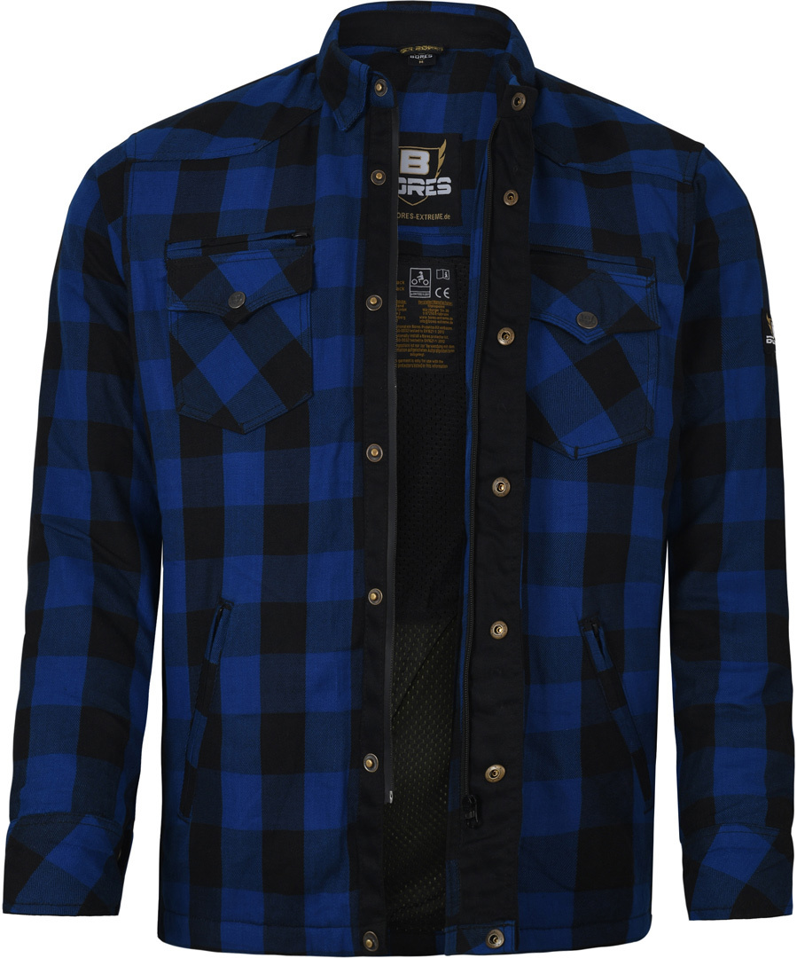 Bores Lumberjack Premium オートバイシャツ