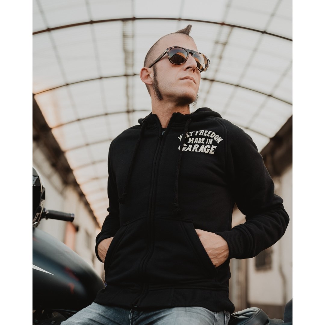 HolyFreedom Japan Dream Moto Zip Sweat à capuche