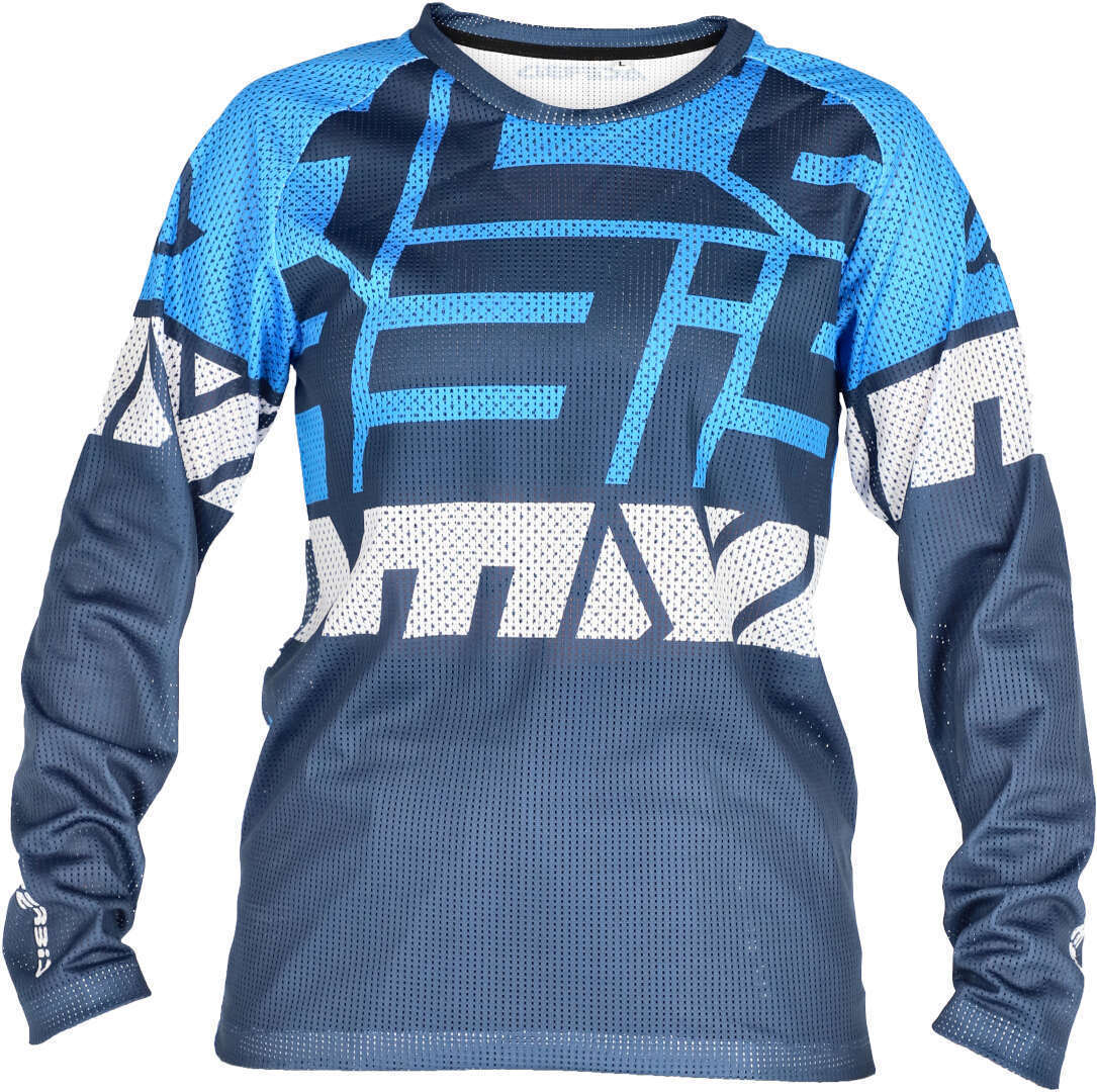 Acerbis MX J-Windy 4 Kids Motocross Jersey, white-blue, Size XS, white-blue, Size XS