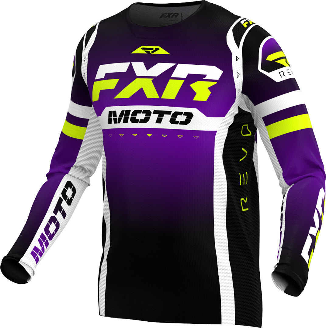 FXR Revo Pro LE Мотокросс Джерси Пурпурный/Белый M 