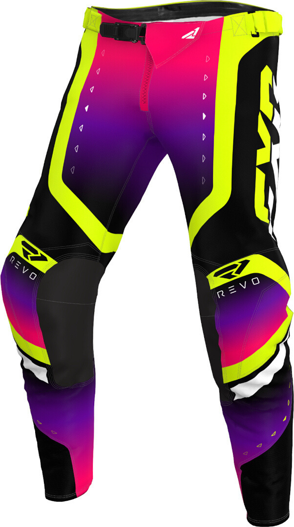 FXR Revo Pro LE Motocross Pants, black-yellow, Size 28, black-yellow, Size 28