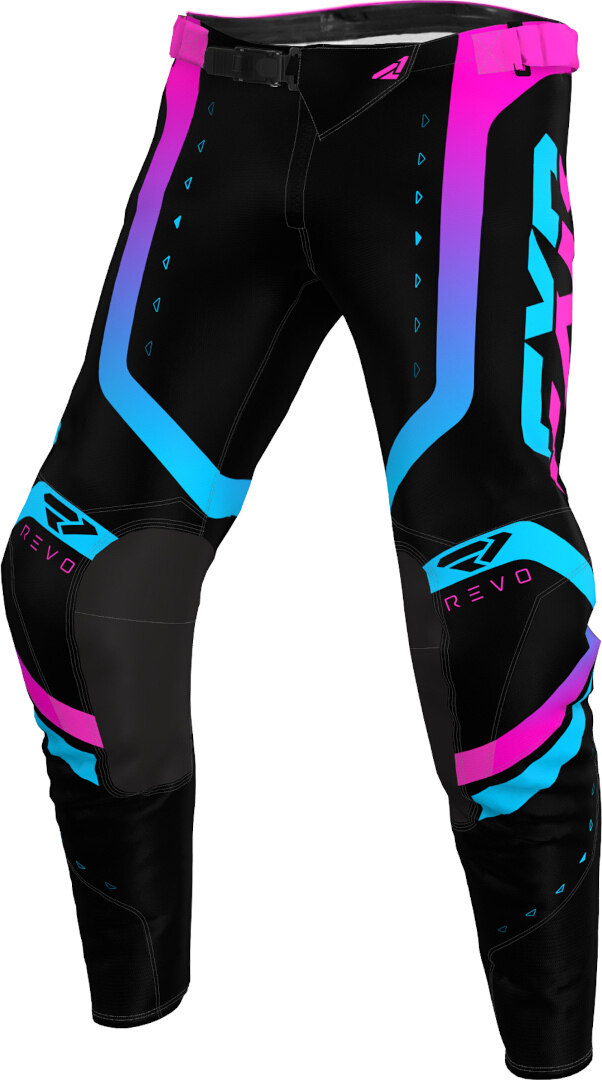 FXR Revo Pro LE Motocross Pants, black-pink, Size 28, black-pink, Size 28