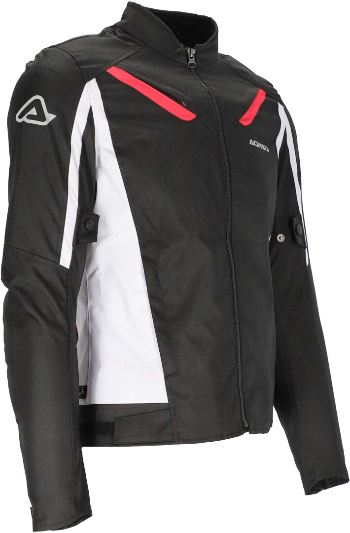 Image of Acerbis X-Mat Giacca tessile da donna moto, nero-rosa, dimensione XL per donne