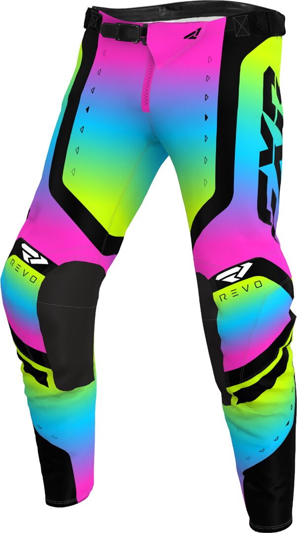 FXR Revo Pro LE Unge Motocross bukser, flerfarvede, størrelse 28
