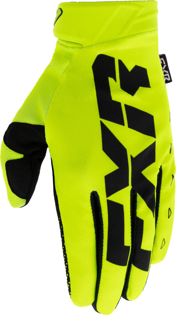 FXR Reflex LE Motocross Gloves, black-yellow, Size S, black-yellow, Size S