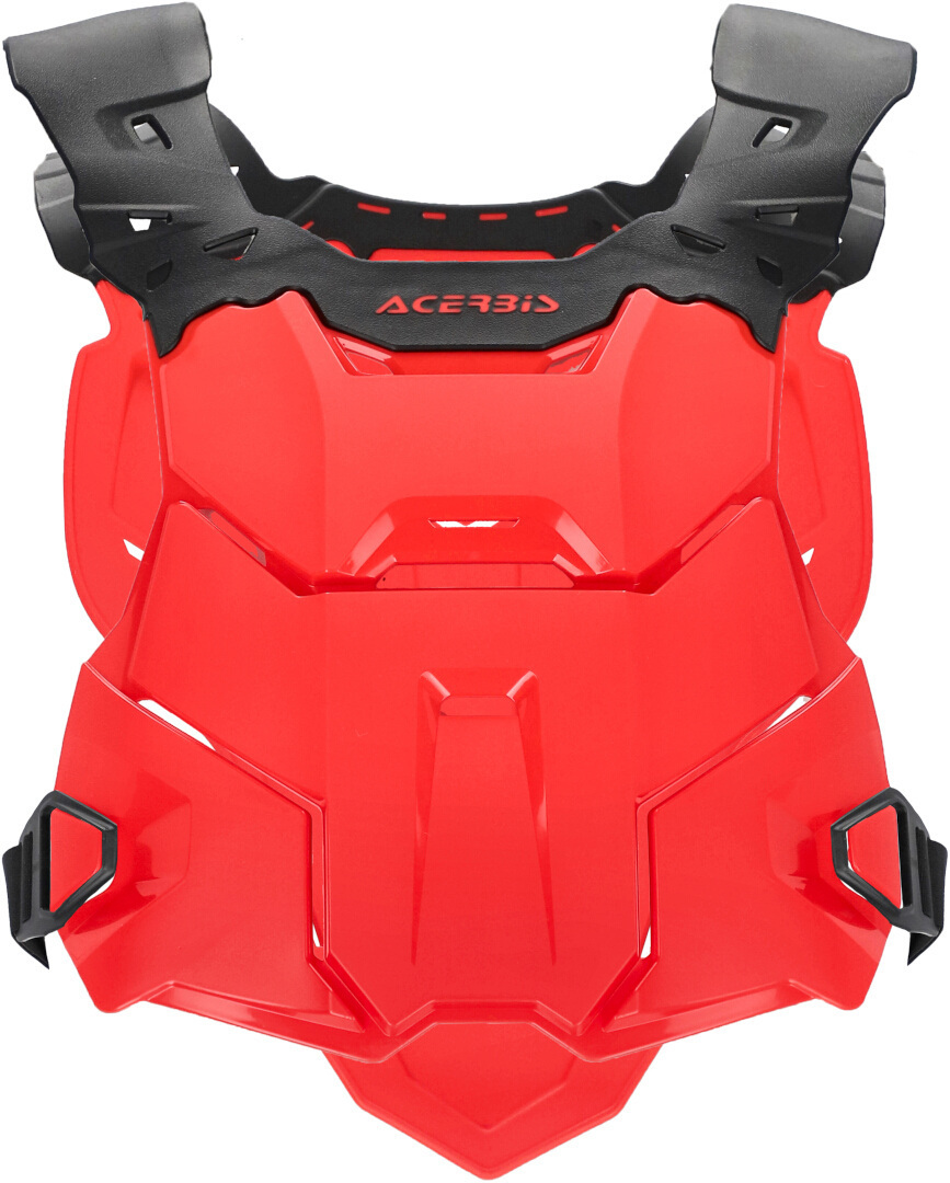 Acerbis Linear Brustprotektor, schwarz-rot, schwarz-rot