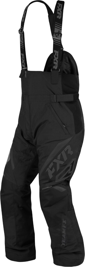 FXR Team FX 2023 Snowmobil Latzhose, schwarz, Größe 5XL für Männer