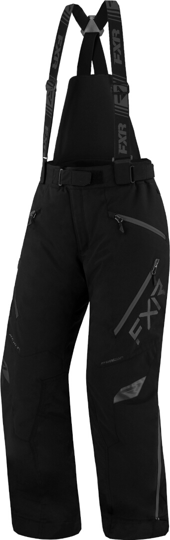 FXR Edge Damen Snowmobil Latzhose, schwarz, Größe M 32