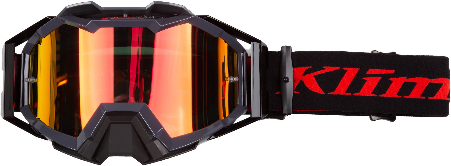 Klim Viper Pro 2023 Motorcrossbril, zwart-rood