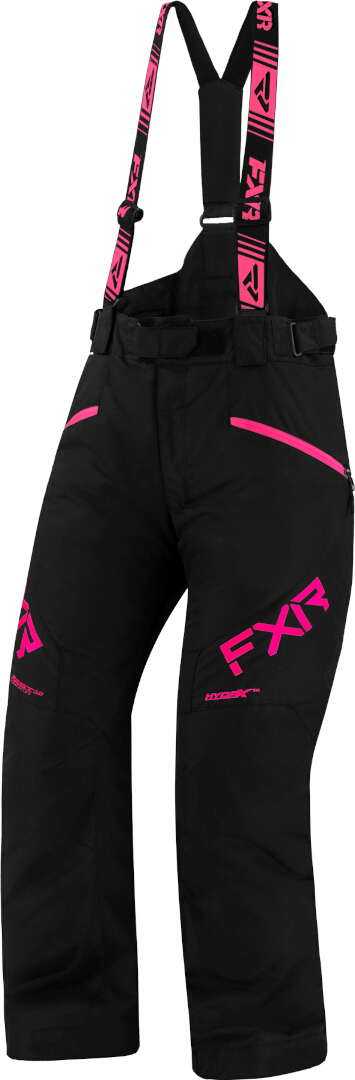 FXR Fresh 2023 Ladies Snowmobile Bib Pants, Size 26 for Women-image-1469052448