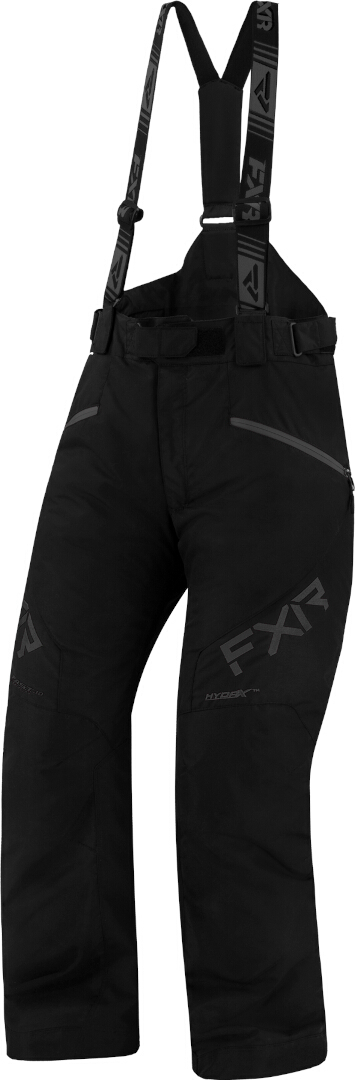 FXR Fresh 2023 Ladies Snowmobile Bib Pants, black, Size 2XL 38 for Women-image-1469052441