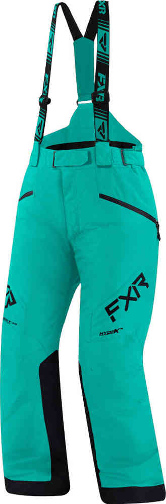 FXR Fresh 2023 Pantalones babero para motos de nieve para damas