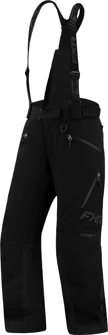 FXR Renegade FX 2023 Ladies Snowmobile Bib Pants, black, Size XL 36 for Women-image-592159032
