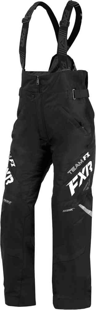 FXR Team FX Pantalon de bavoir pour motoneige pour dames