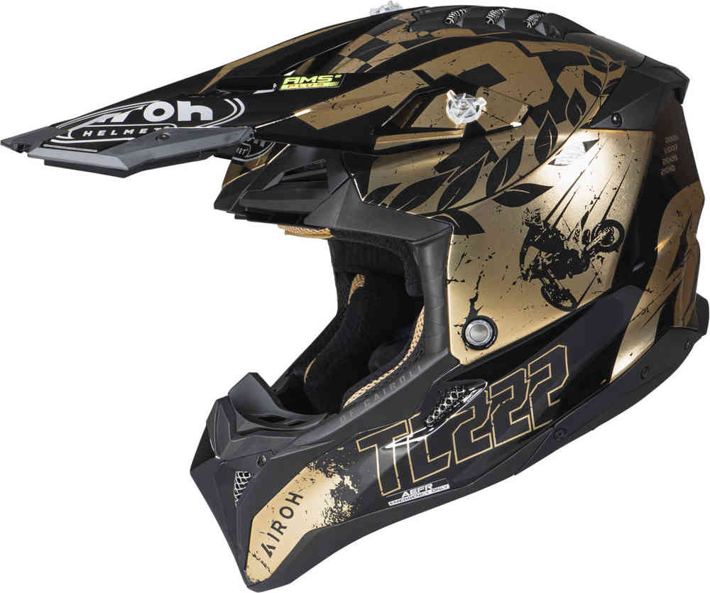 Airoh Aviator 3 TC 222 The Legend Casco Motocross