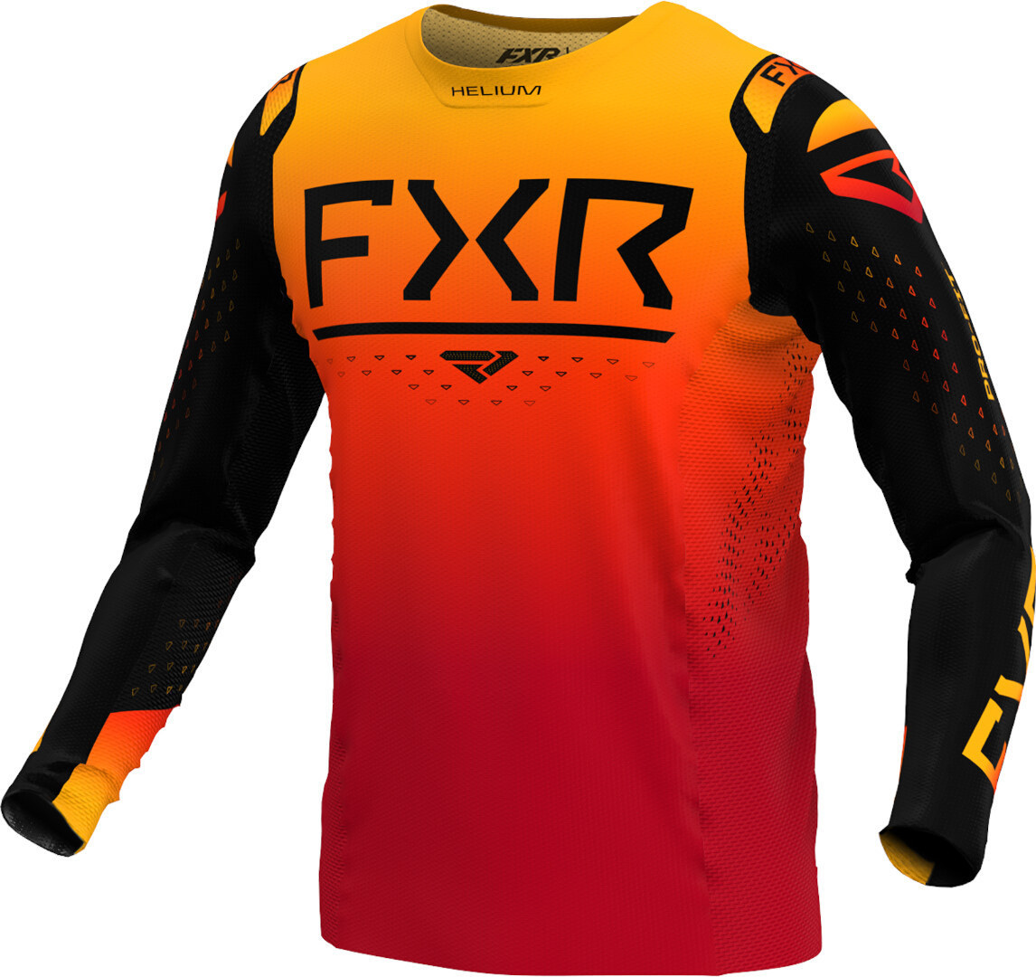 FXR Helium LE Motocross tröja, röd-orange, storlek XS