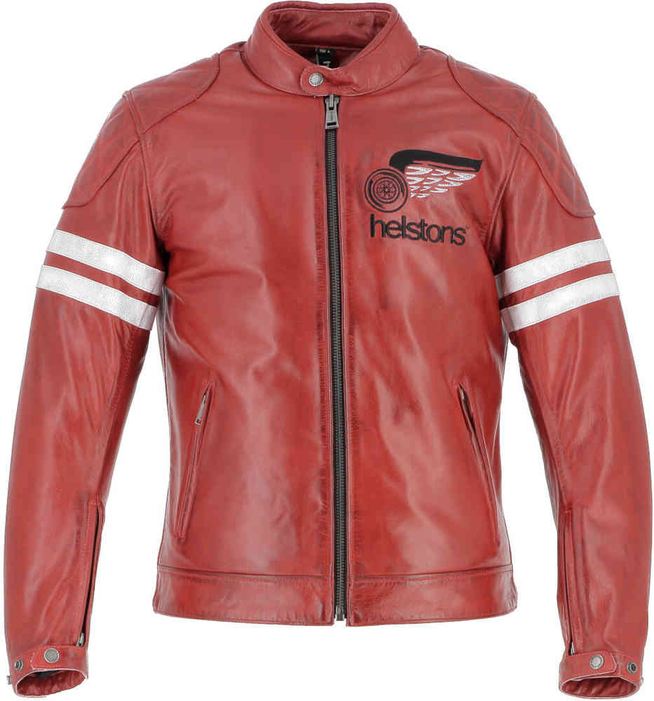 Helstons Jake Speed Chaqueta de cuero de motocicleta