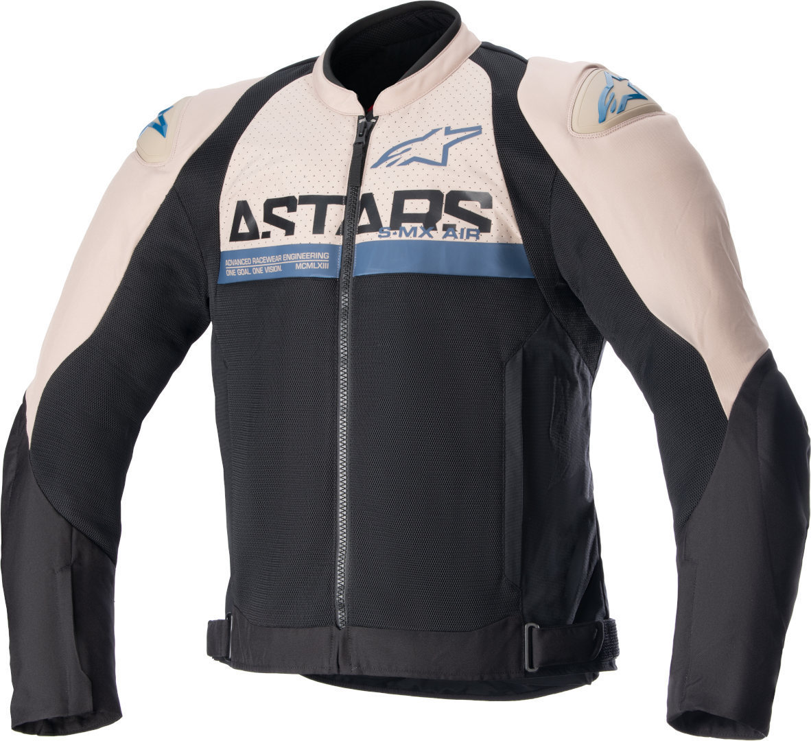 Alpinestars SMX Air Перфорированная мотоциклетная текстильная куртка Черный/Бежевый 3XL 