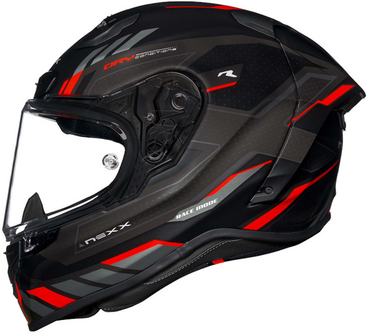 Image of Nexx X.R3R Precision Casco, nero-rosso, dimensione 2XL