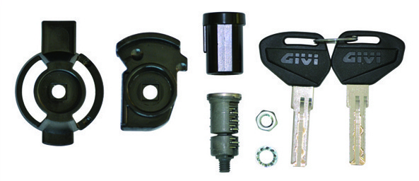 GIVI Security Lock Ersatz-Schloss für TRK 33/46/E55/V35/V46/V47/ B33NMK/B36N