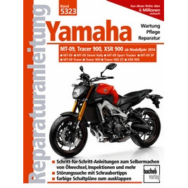 Motorbuch Manuale di riparazione YAMAHA MT 09, Tracer 900 e XSR 900
