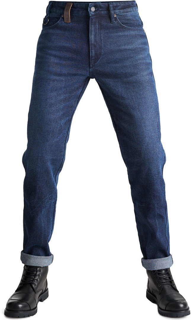 Image of Pando Moto Arnie Slim Jeans Moto, blu, dimensione 32