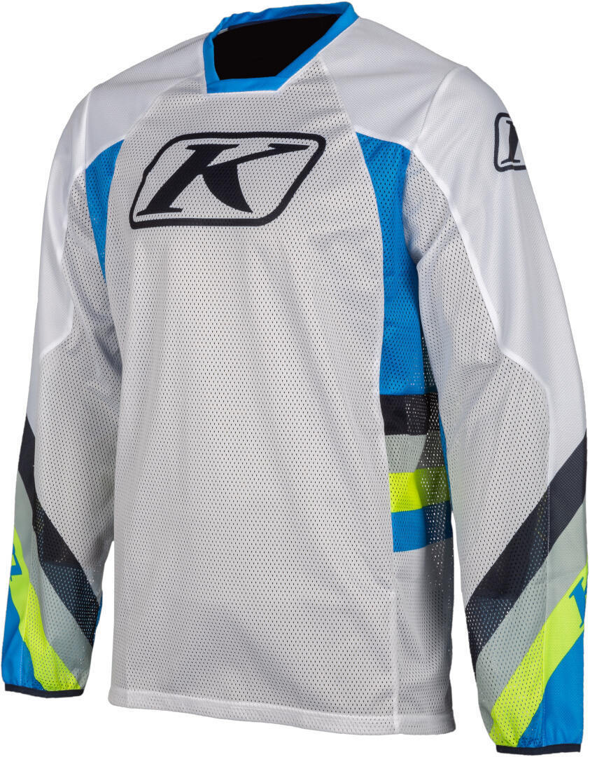 Klim Mojave 2023 Motocross tröja, grå-blå, storlek S