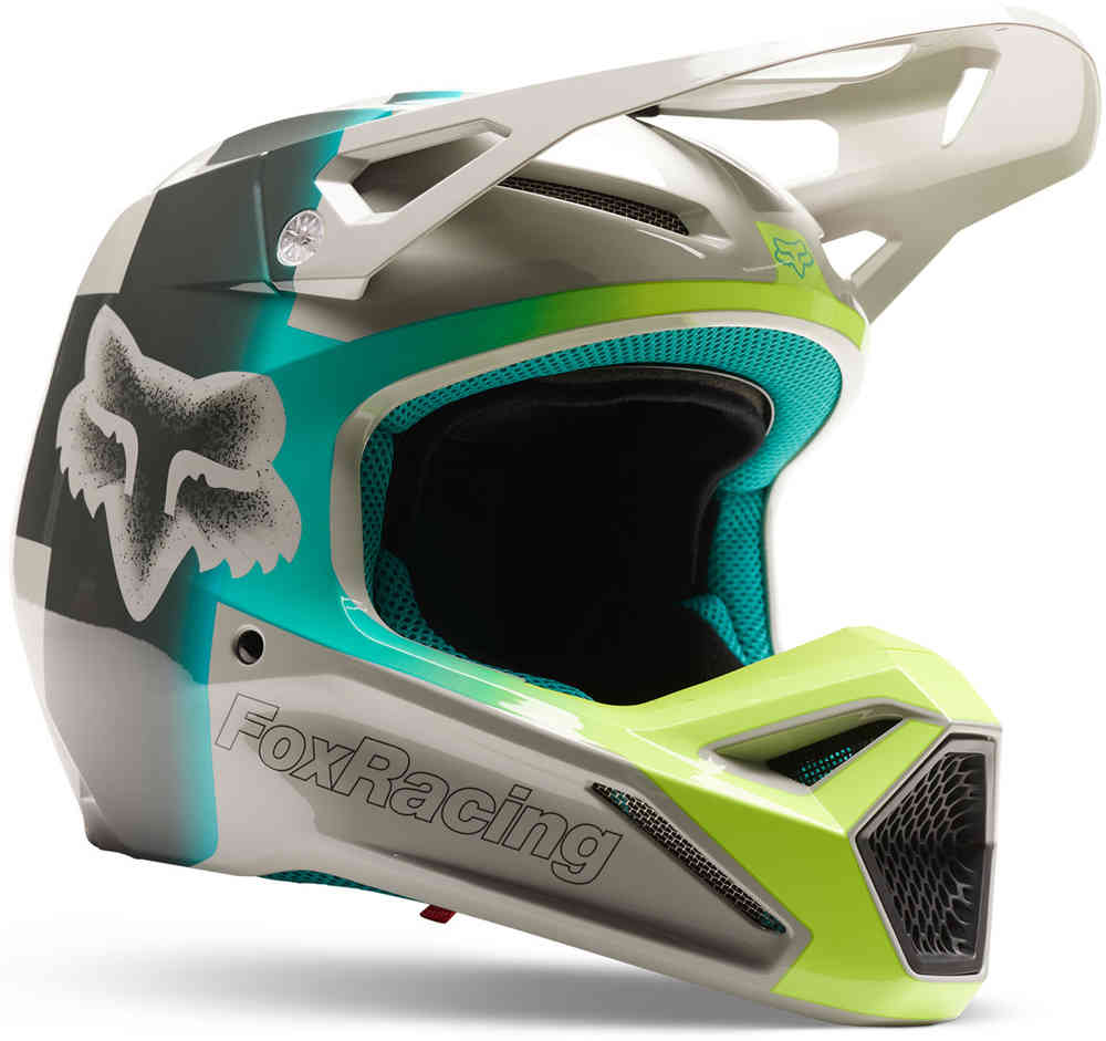 Casco de sales motocross fox v1