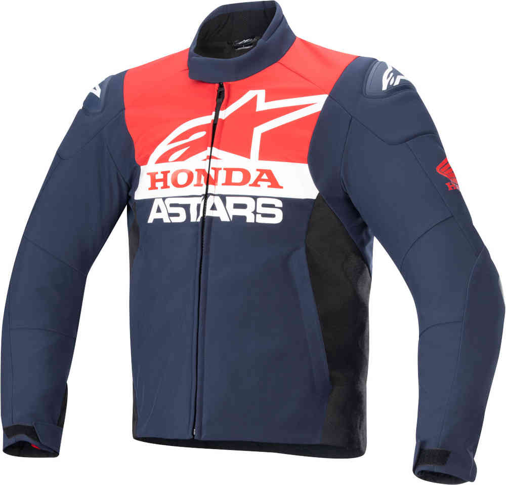 Alpinestars Honda SMX Softshell Waterproof Motorcycle Textile Jacket buy cheap FC Moto
