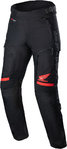 Alpinestars Honda Bogota Pro Drystar Wodoodporne spodnie tekstylne motocyklowe