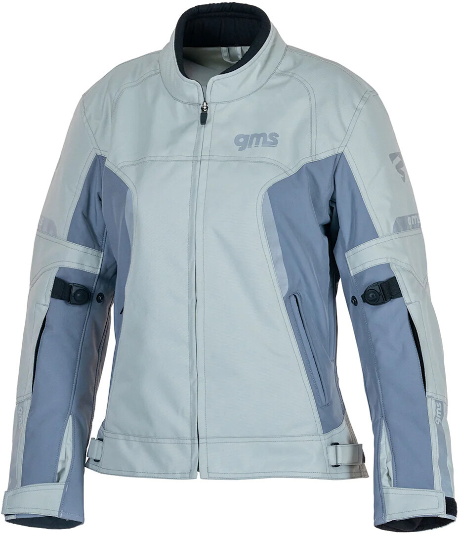 Image of GMS Vega Giacca tessile moto da donna, grigio, dimensione XS per donne