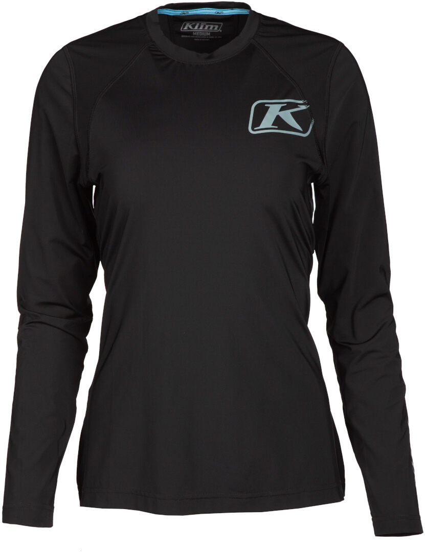 Klim Solstice -1.0 Damen Langarm Funktionsshirt, schwarz, Größe M