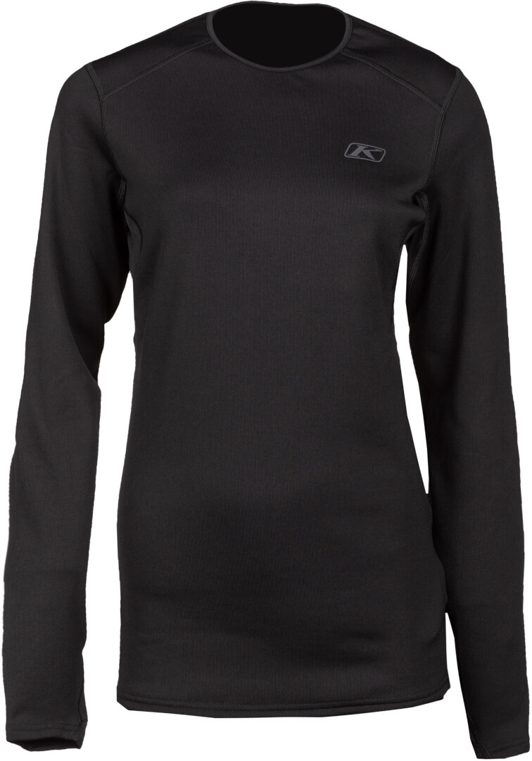 Side view of Klim Solstice 2.0 2023 Ladies Functional Shirt, black, Size M for Women