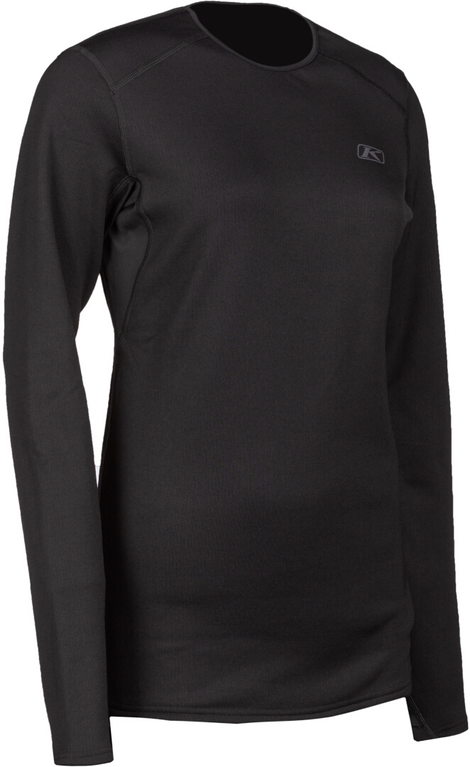Side view of Klim Solstice 2.0 2023 Ladies Functional Shirt, black, Size M for Women