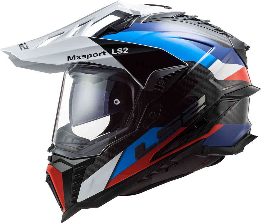 LS2 MX701 C Explorer Frontier G Шлем для мотокросса Черный/Синий XS (53/54) 