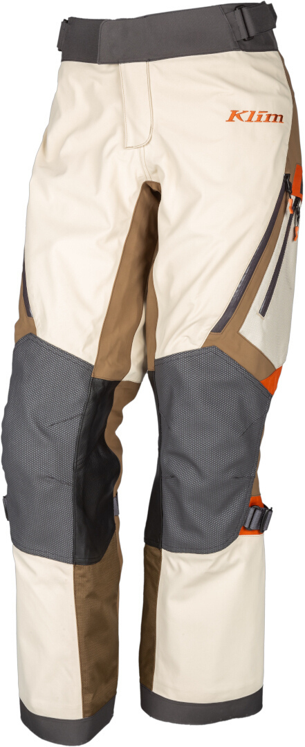 Klim Artemis 2023 Dames Motorfiets Textiel Broek, grijs-beige, afmeting 26 voor vrouw