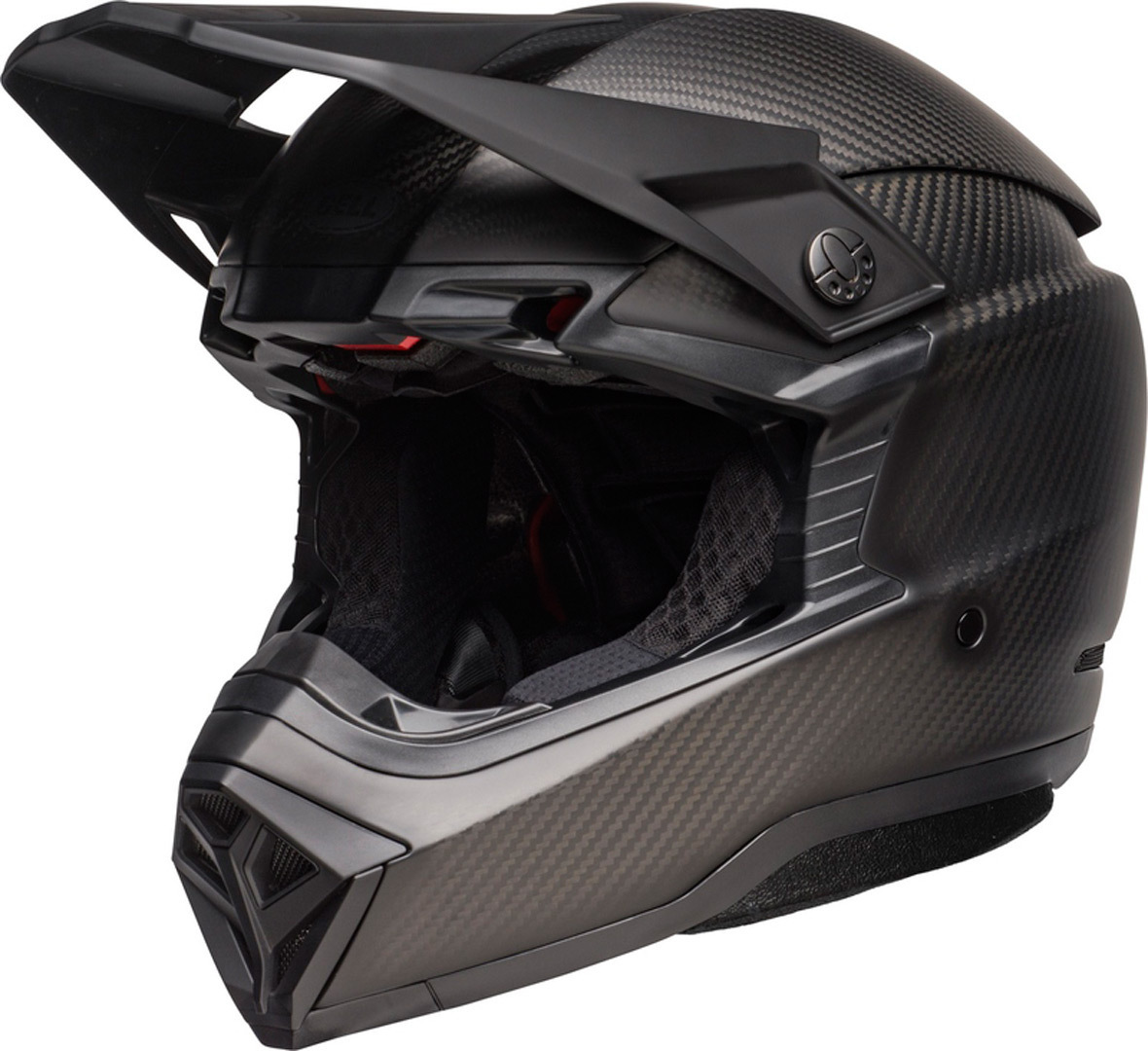 Bell Moto-10 Spherical Solid Motocross hjälm, svart, storlek M