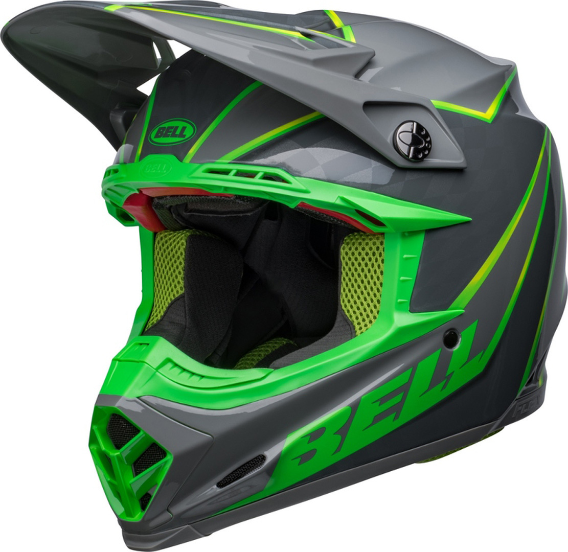 Casco Da Motocross H610-MS Nero Opaco – Leggero, Ventilato E Comodo Per Enduro