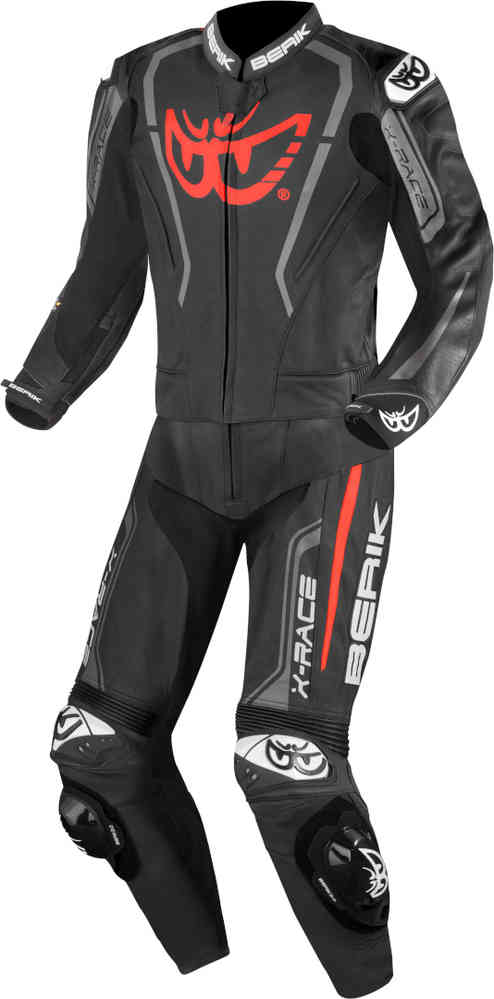 Berik Zakura Evo Costume en cuir de moto perforé 2 pièces