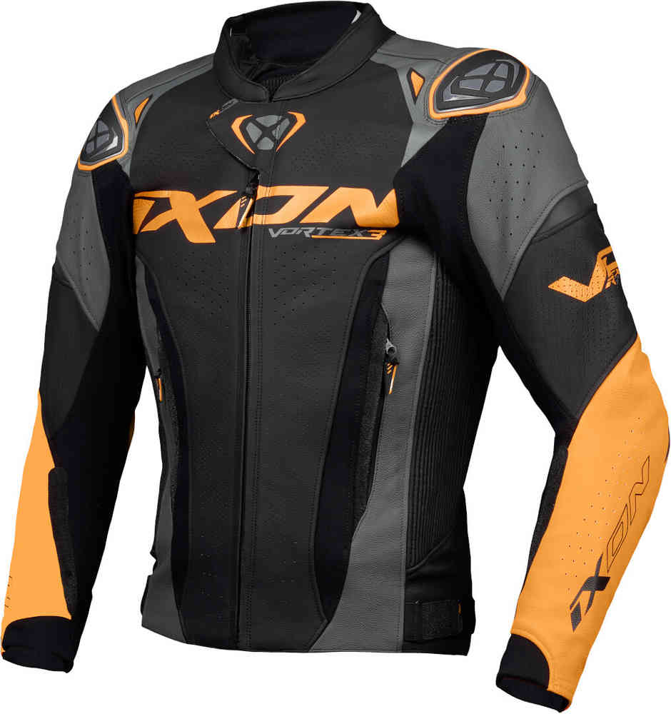 Ixon Vortex 3 Motorfiets lederen jas