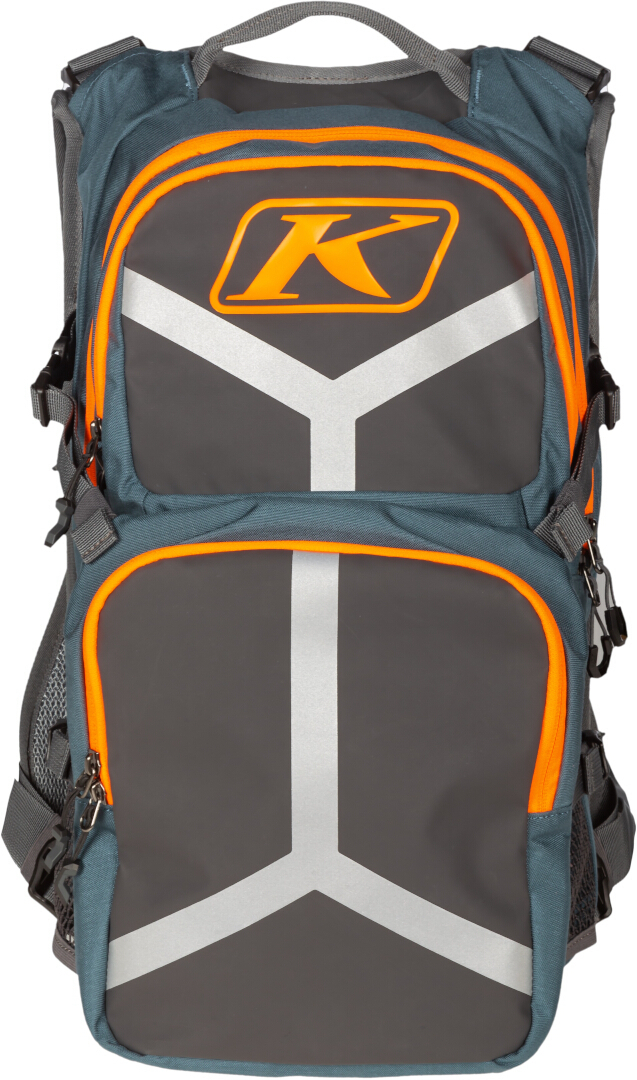 Image of Klim Arsenal 15 Zaino, blu-arancione